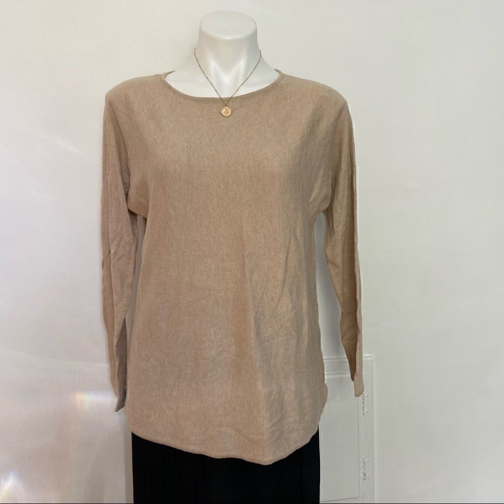 Michael Kors Neutral Crewneck Sweater